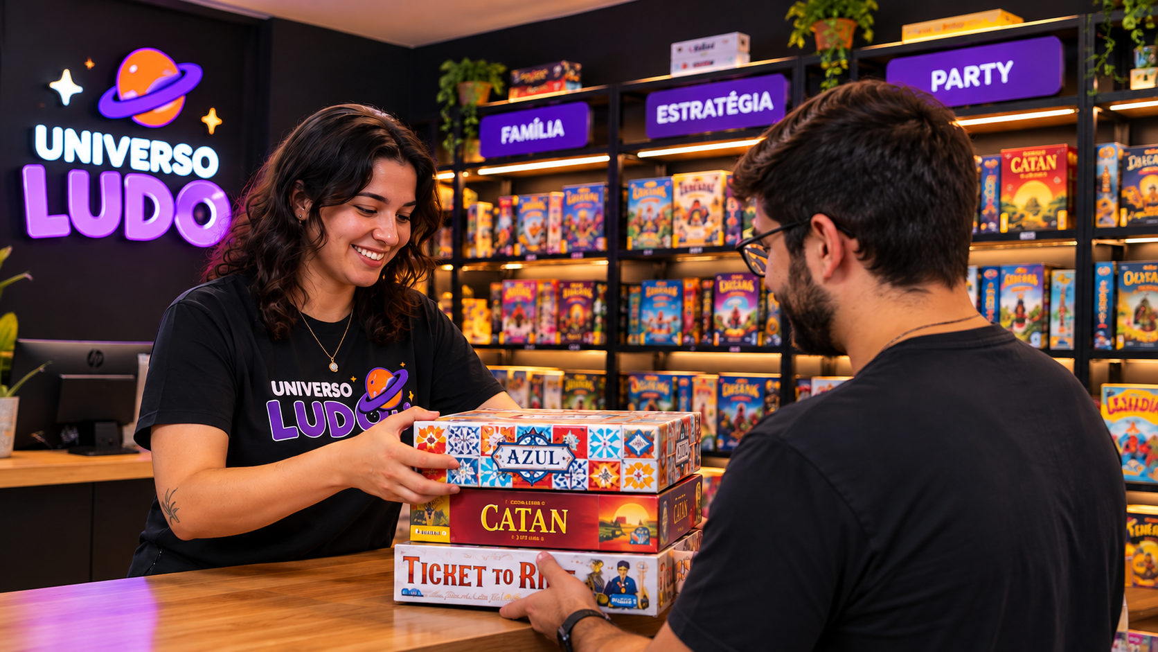 Aluguel de jogos na Universo Ludo